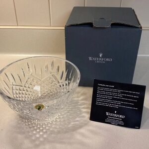 Waterford Crystal Cut Glass Bowl 7”